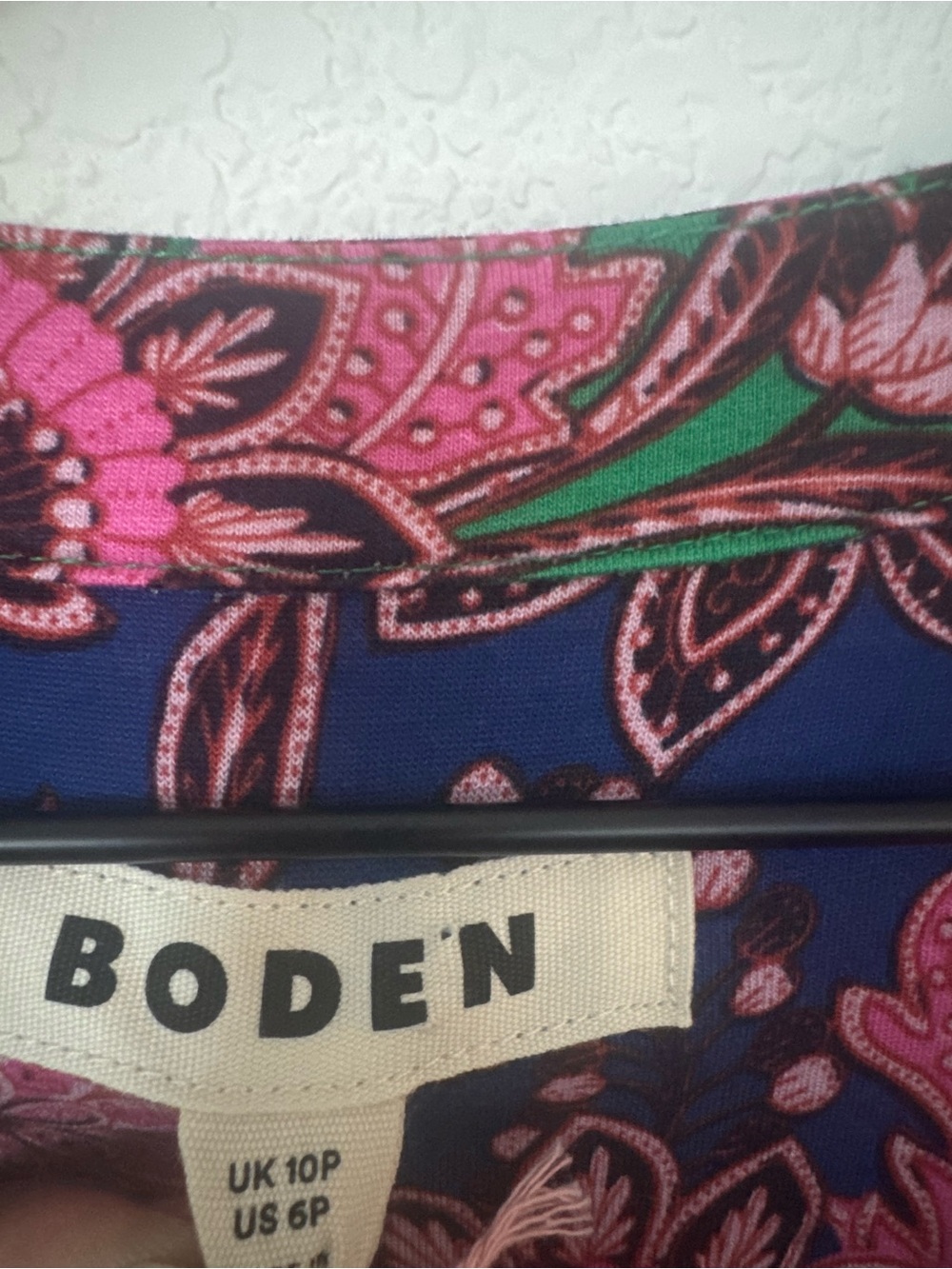 Boden Ivy Floral Smocked Midi Dress New With Tags - 6P - Picture 5 of 11
